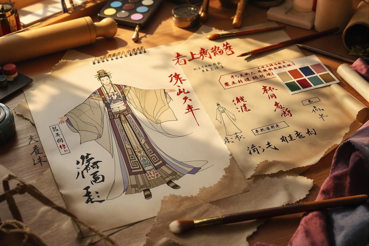 少女动漫编辑推荐 - 幕后探秘：《锦瑟年华》服饰设计背后的匠心故事