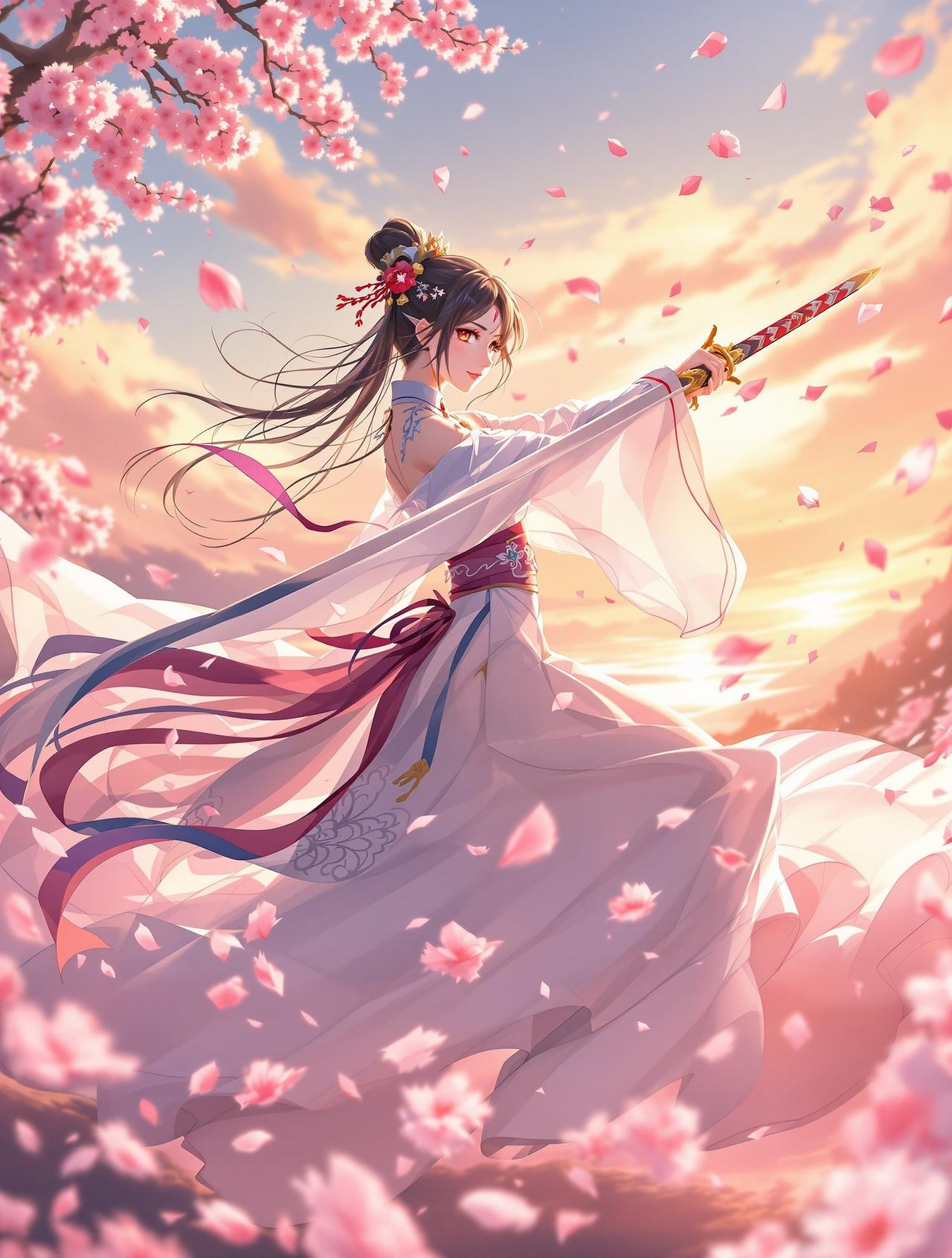 少女动漫 - 剑舞红袖